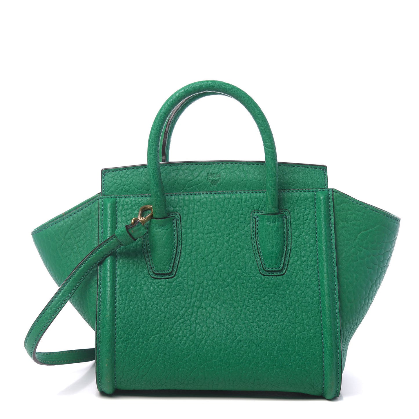 Calfskin Small Kathy Tote Green