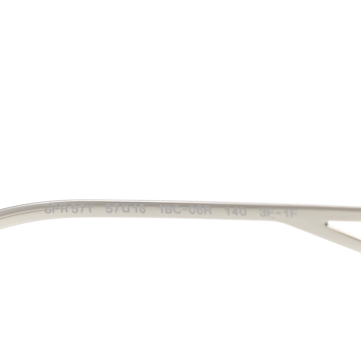 Prada Metal Symbole Triangle Logo Sunglasses SPR57Y Pink 7 of 9