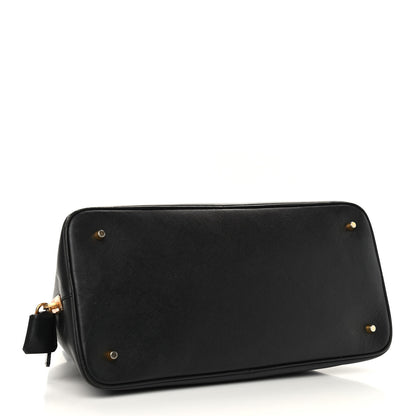 Prada Saffiano Lux Large Promenade Tote Black 4 of 18