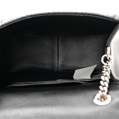 Versace Nappa Quilted Virtus Bag Black 5 of 17
