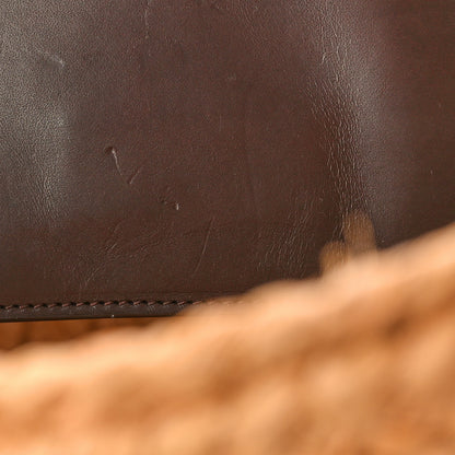 Saint Laurent Raffia Calfskin Medium Panier Tote 7 of 12