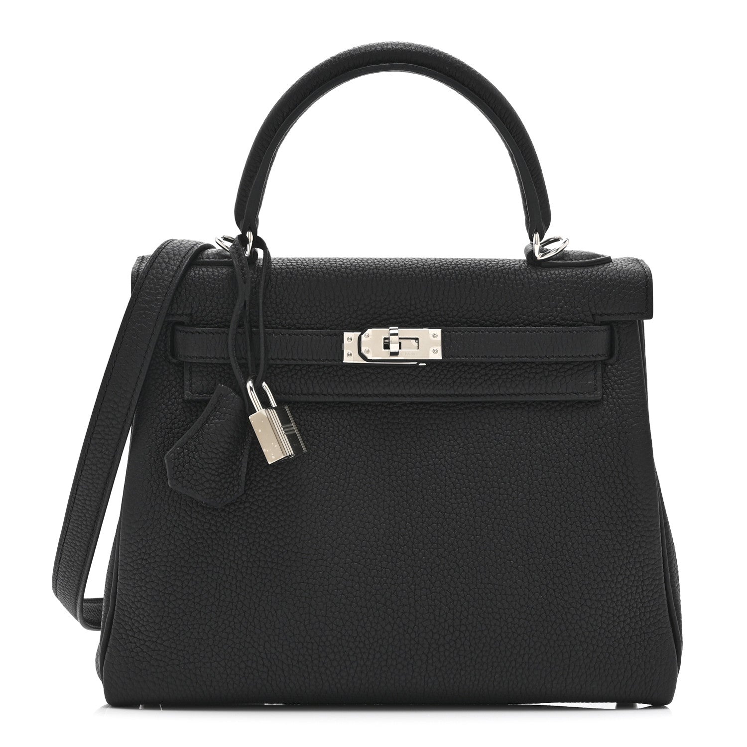 Hermes Togo Kelly Retourne 25 Black 1 of 10