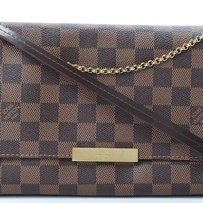 Louis Vuitton Damier Ebene Favorite MM 7 of 10