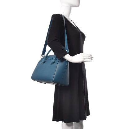 Givenchy Sugar Goatskin Small Antigona Ocean Blue 2 of 10