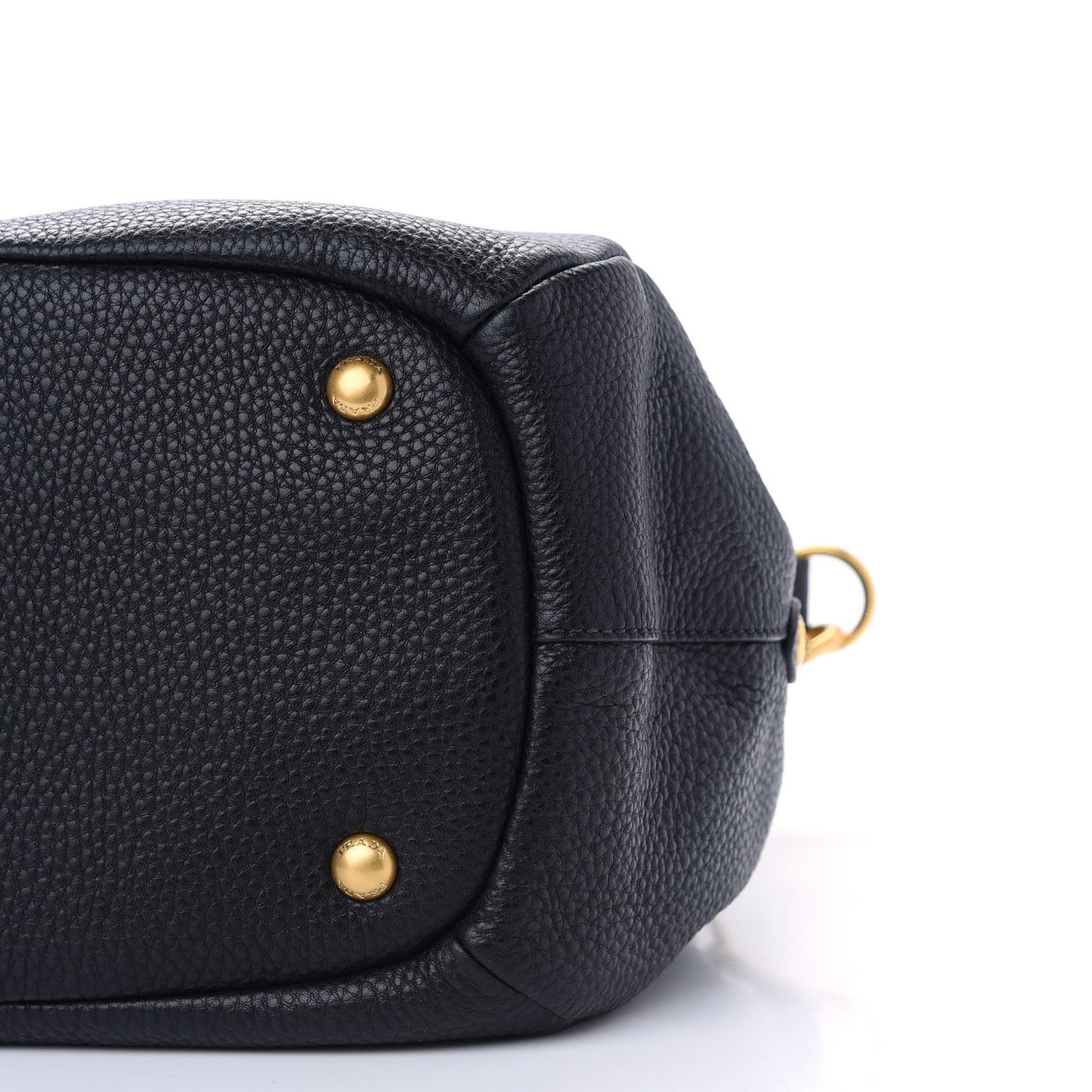 Vitello Daino Tote Black