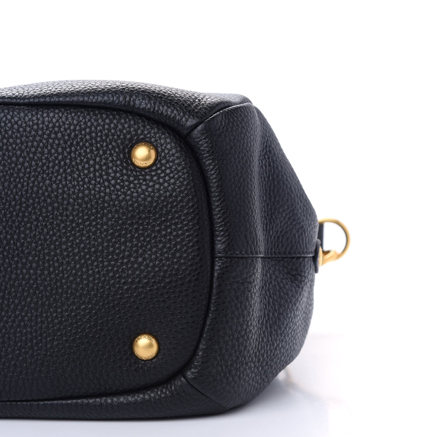 Prada Vitello Daino Tote Black 8 of 8