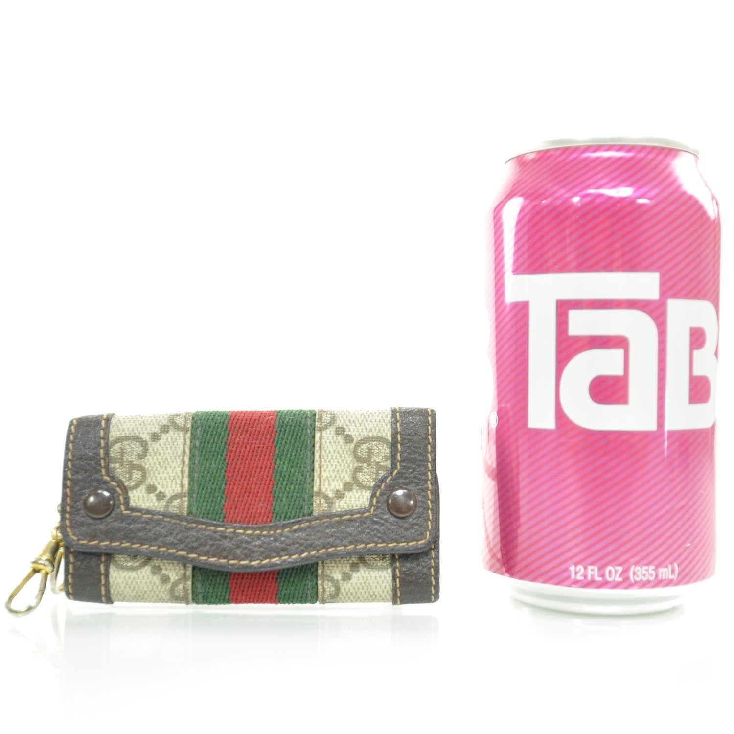 Gucci Monogram Web 4 Key Holder 2 of 6