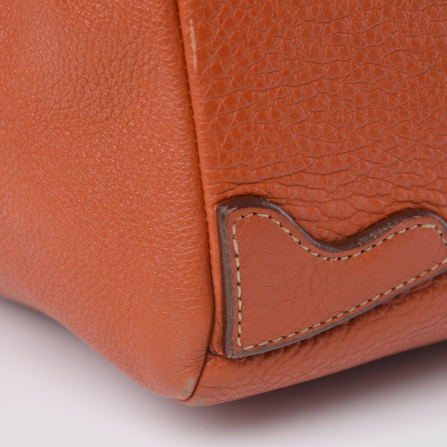 Prada Vitello Daino Logo Bowler Rame 17 of 19