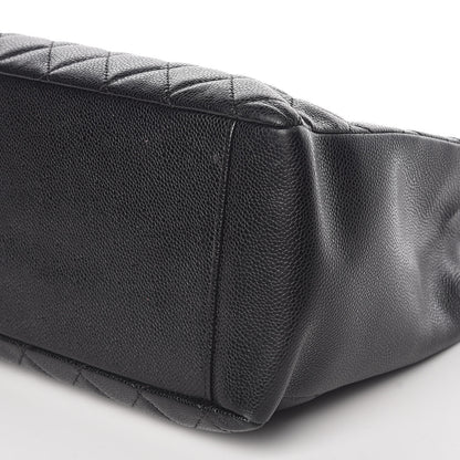 Chanel Caviar Quilted Grand Shopping Tote GST Black 9 of 16