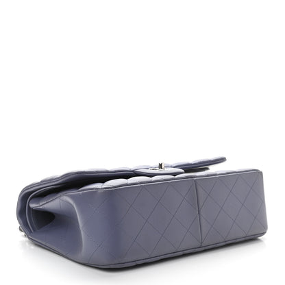 Chanel Lambskin Quilted Jumbo Double Flap Light Purple 4 of 11