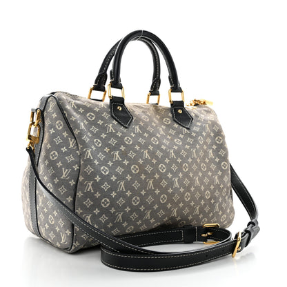 Louis Vuitton Monogram Idylle Speedy Bandouliere 30 Encre 2 of 10