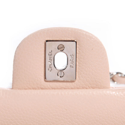 Chanel Caviar Quilted Mini Flap Light Pink 8 of 9