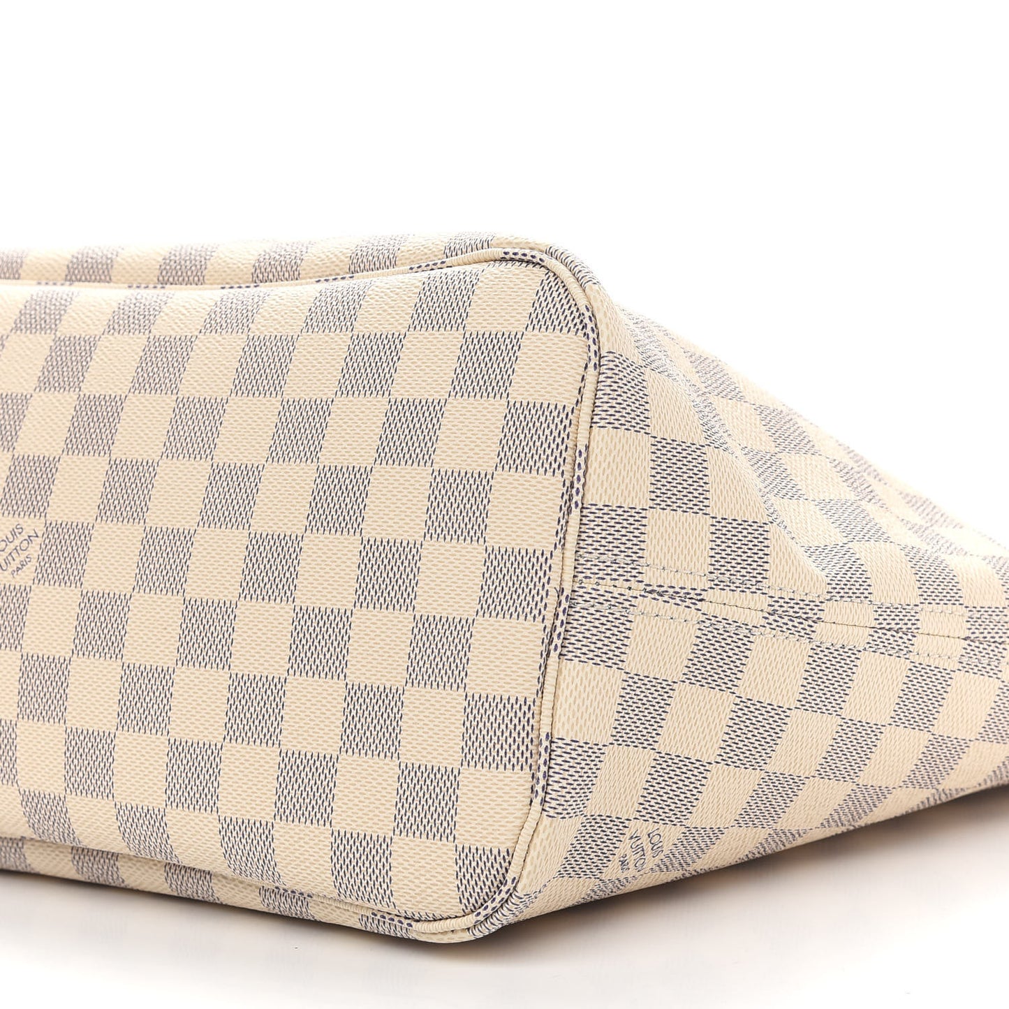 Damier Azur Neo Neverfull MM Rose Ballerine