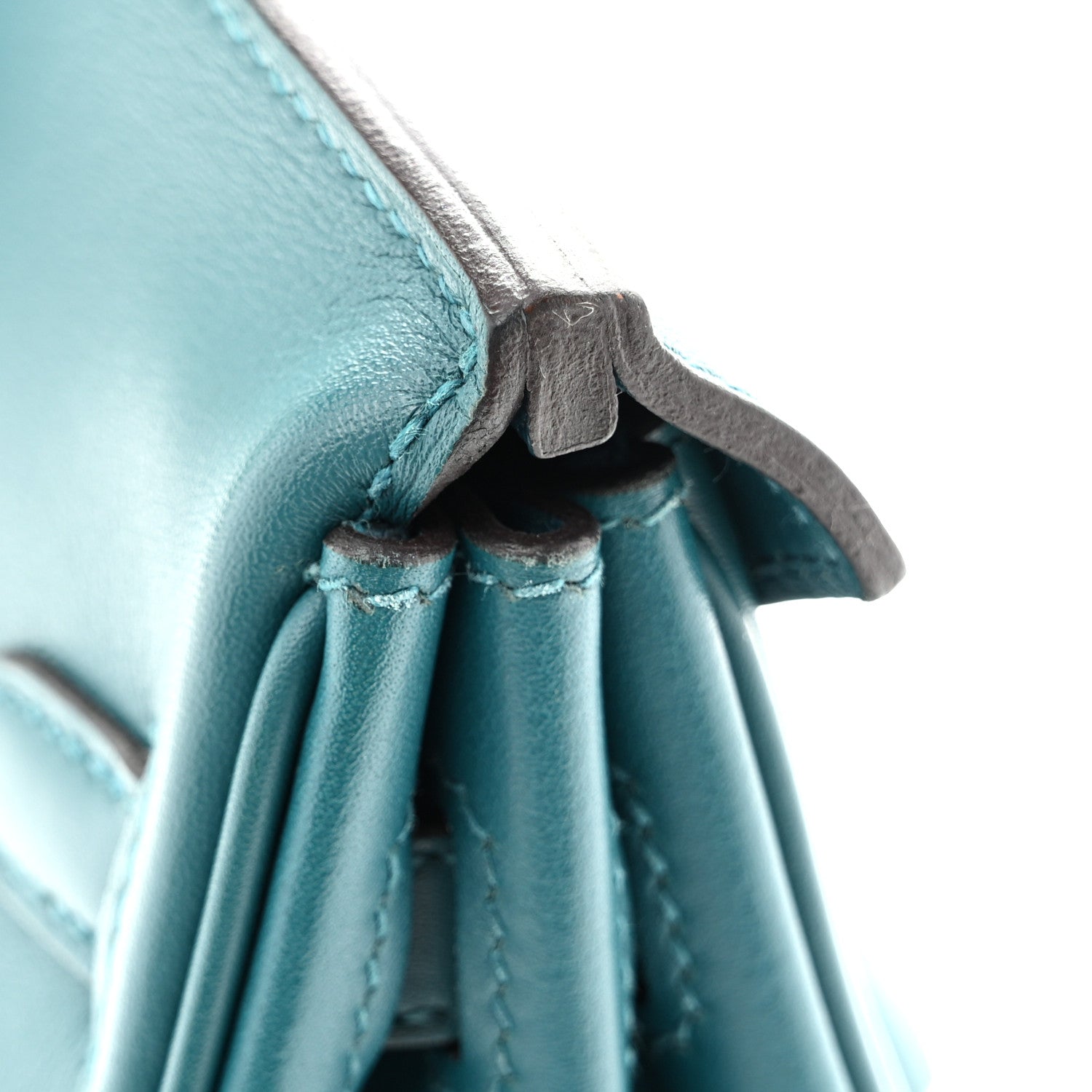 Hermes Veau Jonathan Birkin 25 Vert Bosphore 11 of 13