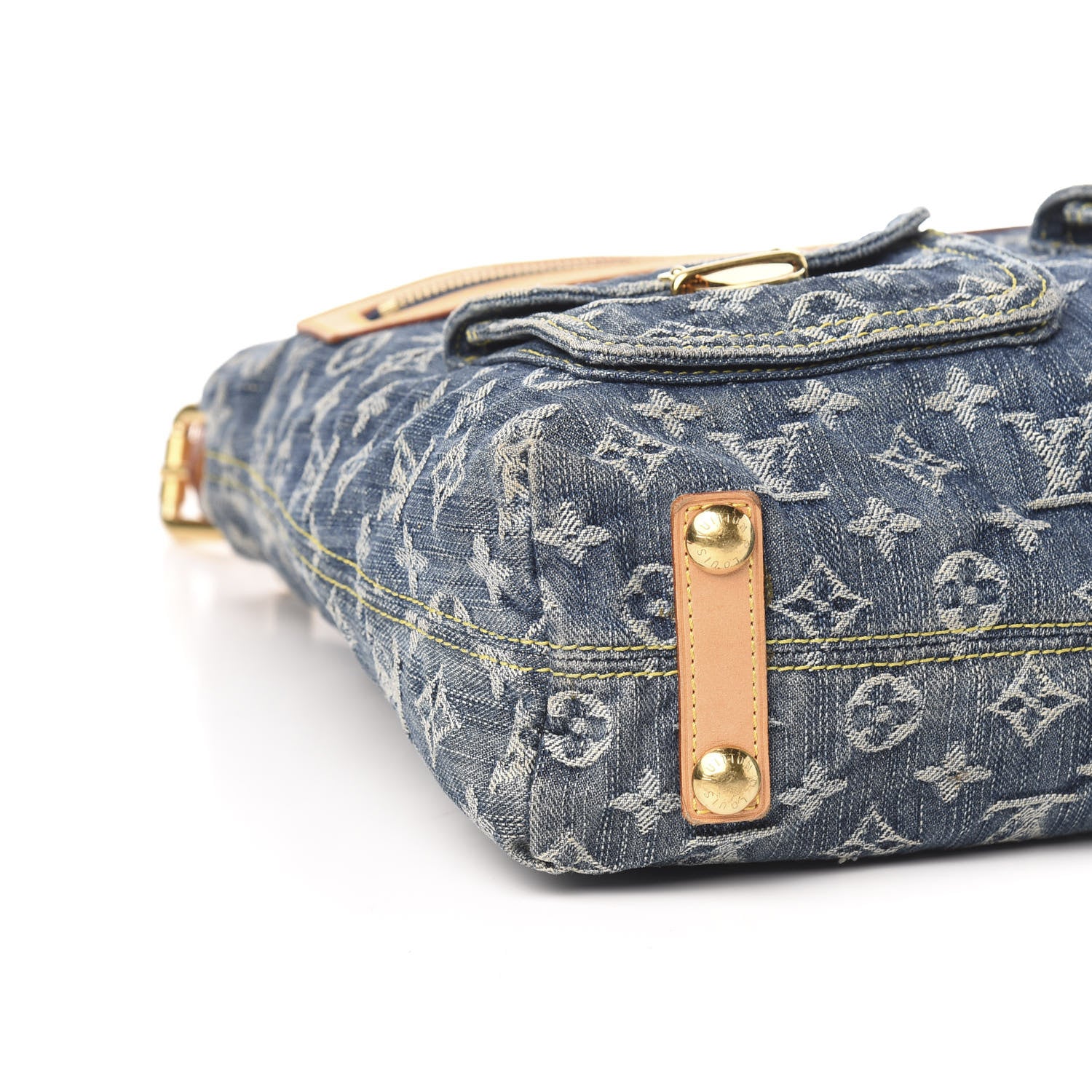 Louis Vuitton Denim Baggy GM Blue 8 of 11