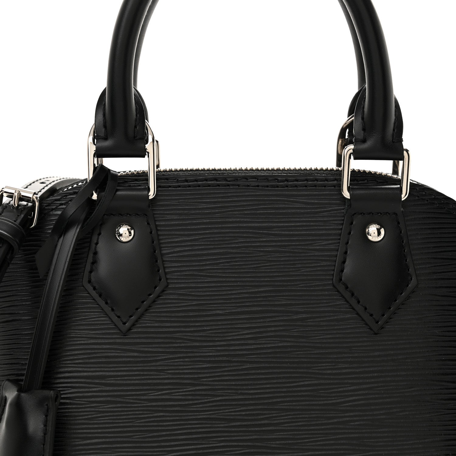 Louis Vuitton Epi Alma BB Black 7 of 9