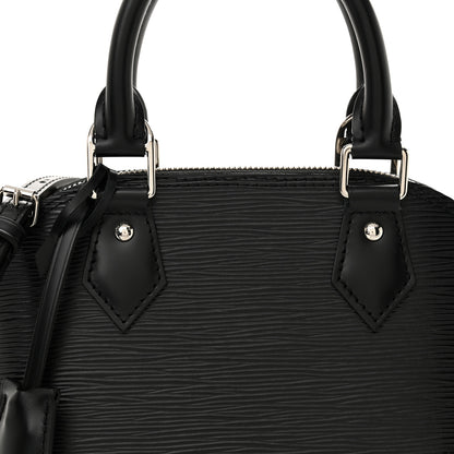 Louis Vuitton Epi Alma BB Black 7 of 9
