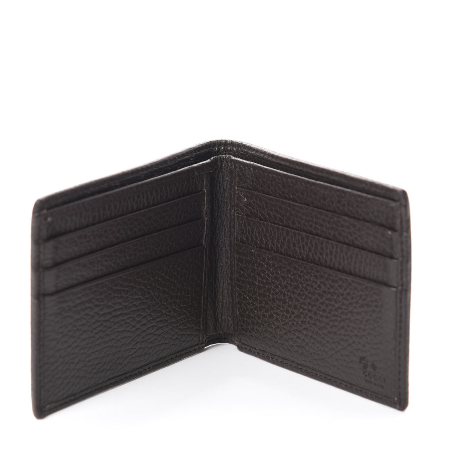 Monogram Bi-Fold Wallet Dark Brown