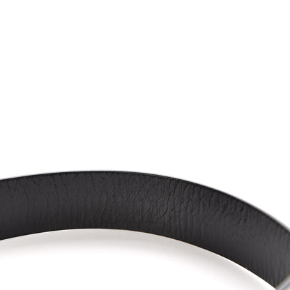 Chanel Calfskin CC Reversible Belt 85 White Black 5 of 6