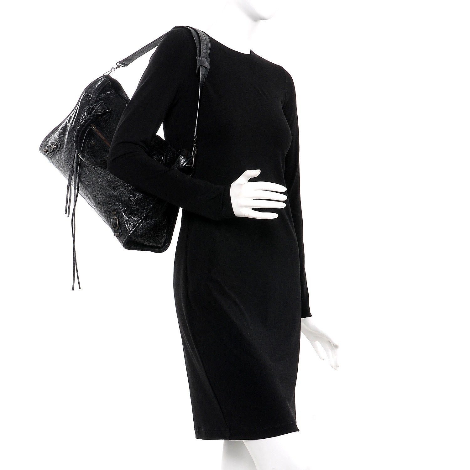 Balenciaga Agneau Classic Hardware City Black 2 of 2