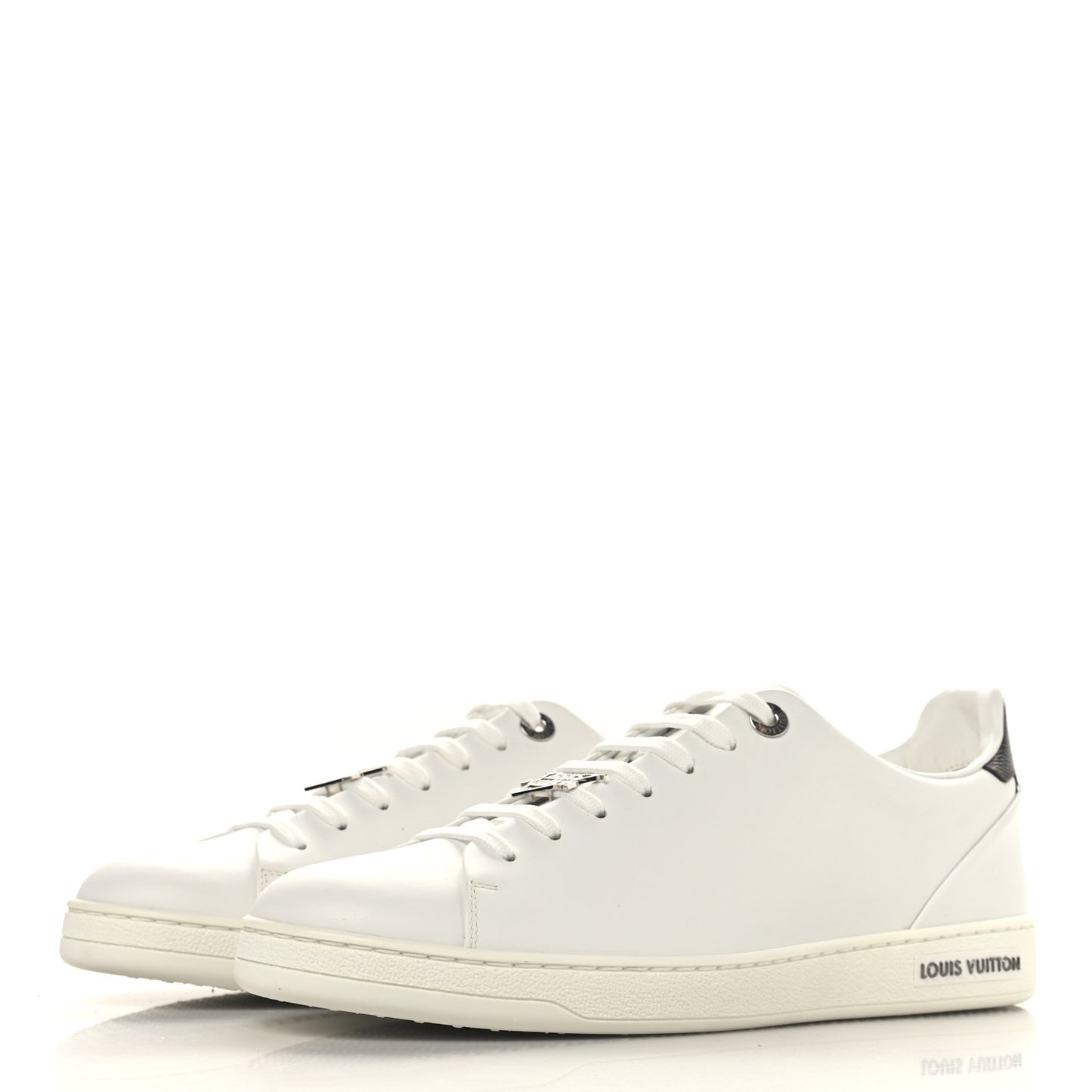 Calfskin Frontrow Sneakers 40 White