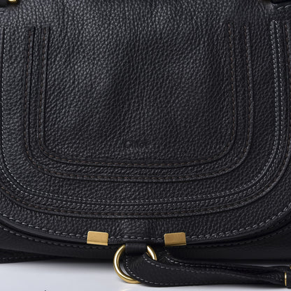 Chloe Calfskin Medium Marcie Satchel Black 11 of 11