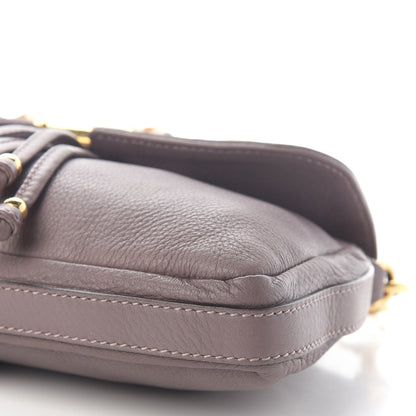 Gucci Calfskin Bamboo Croisette Evening Bag Mauve 7 of 9