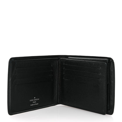 Louis Vuitton Taiga Florin Wallet Black 5 of 17