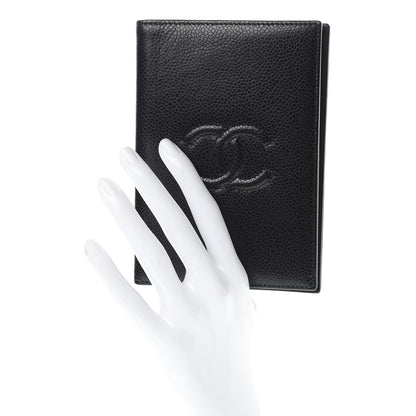 Chanel Caviar Timeless Passport Holder Black 2 of 7