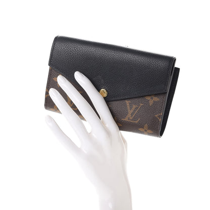 Louis Vuitton Monogram Pallas Compact Wallet Black 2 of 9