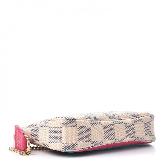 Damier Azur 2015 Christmas Animation Mini Pochette Accessories