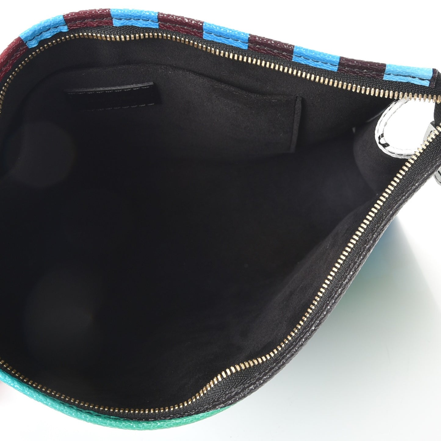 Damier Race Toiletry Pouch 26 Blue Vert