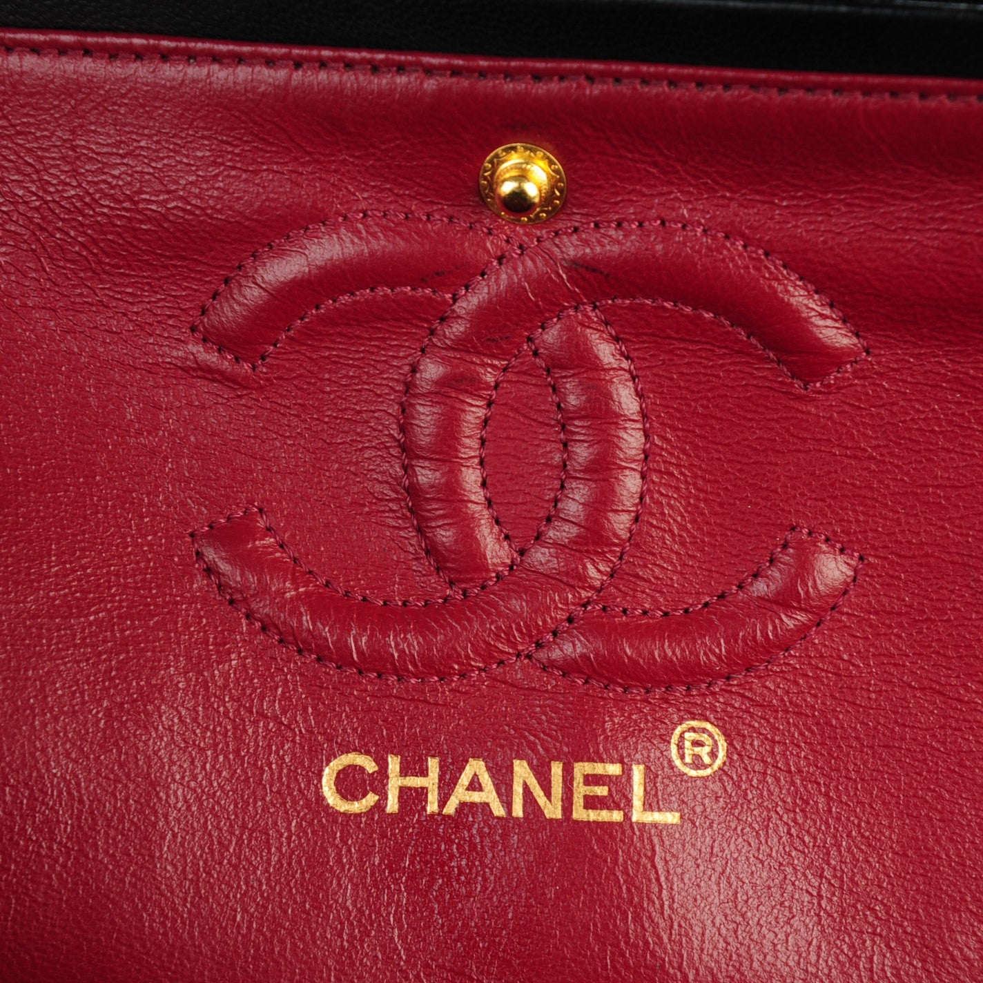 Chanel Lambskin Quilted Small Double Flap Black 5 of 8