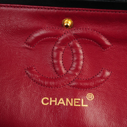 Chanel Lambskin Quilted Small Double Flap Black 5 of 8