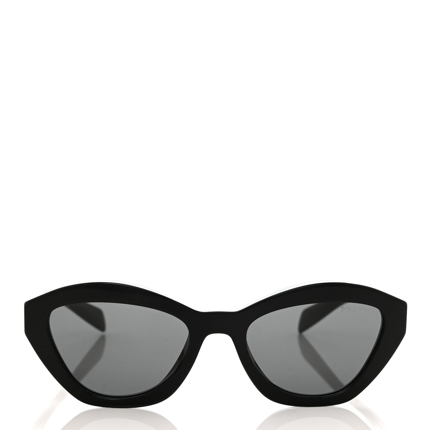 Acetate Logo Sunglasses SPR A02-F Black