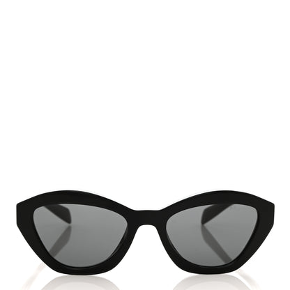 Prada Acetate Logo Sunglasses SPR A02-F Black 2 of 8
