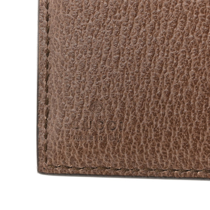 Gucci GG Supreme Monogram Web Ophidia French Flap Wallet Beige New Acero 7 of 9
