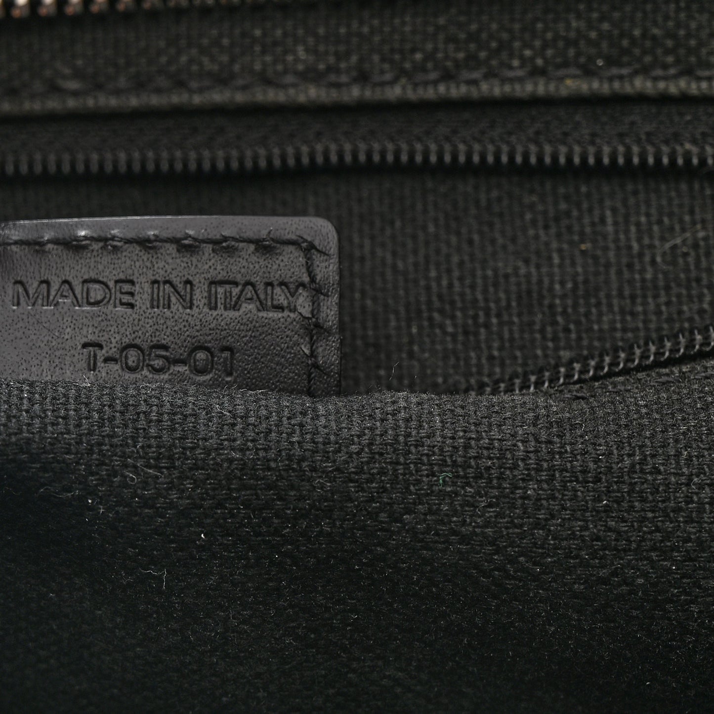 House Check Shoulder Bag Black
