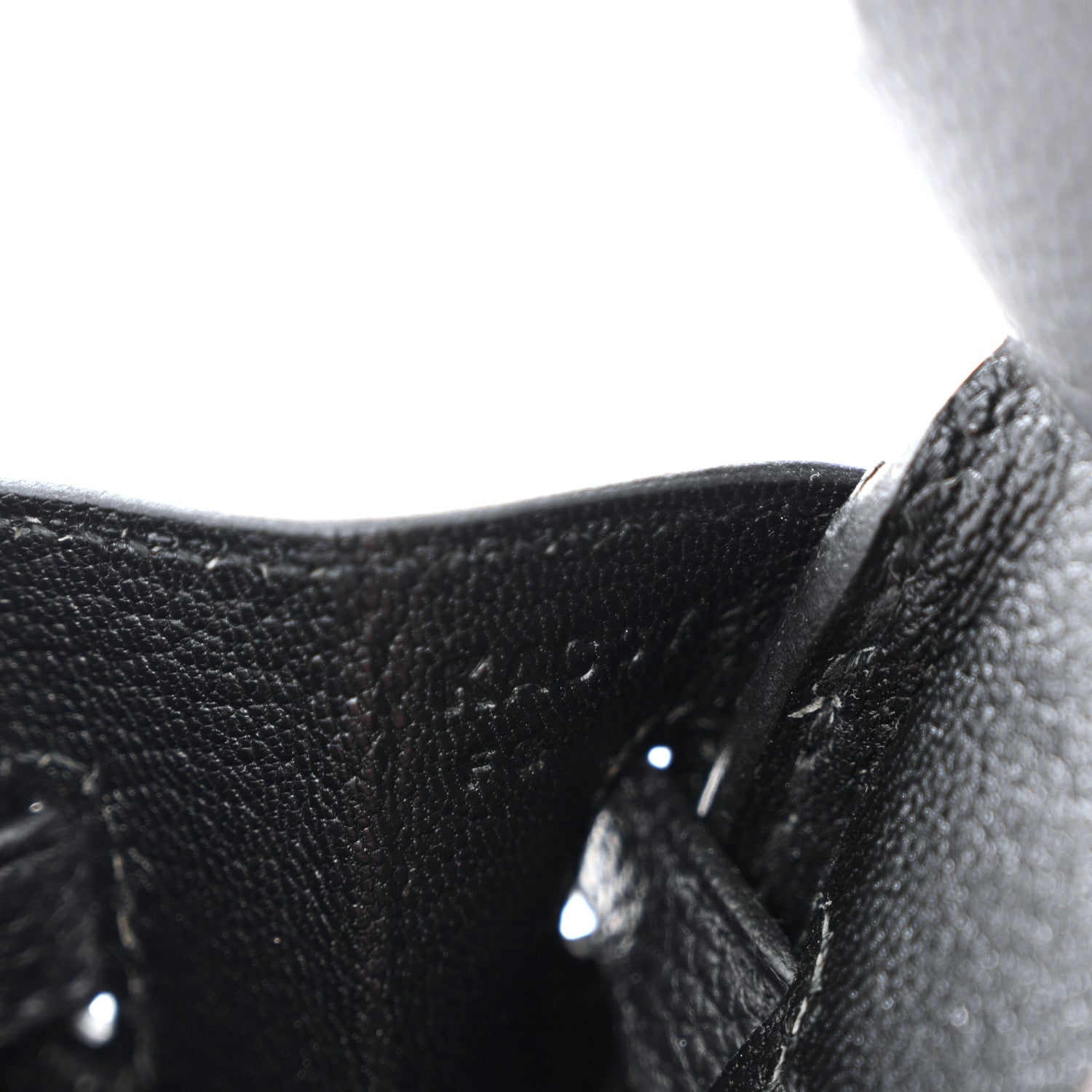 Hermes Togo Birkin 25 Black 6 of 10