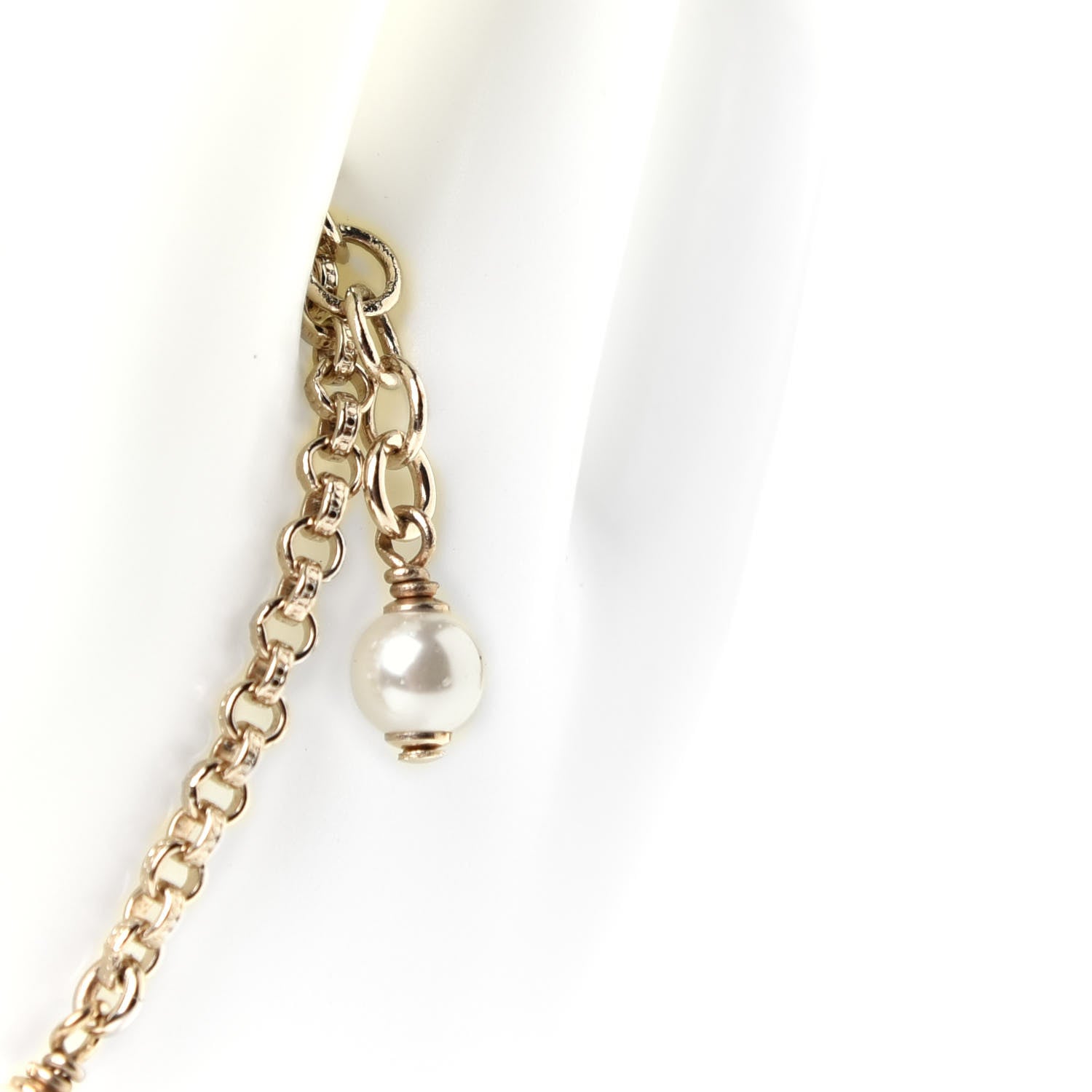 Chanel Pearl CC Bracelet Gold 5 of 5