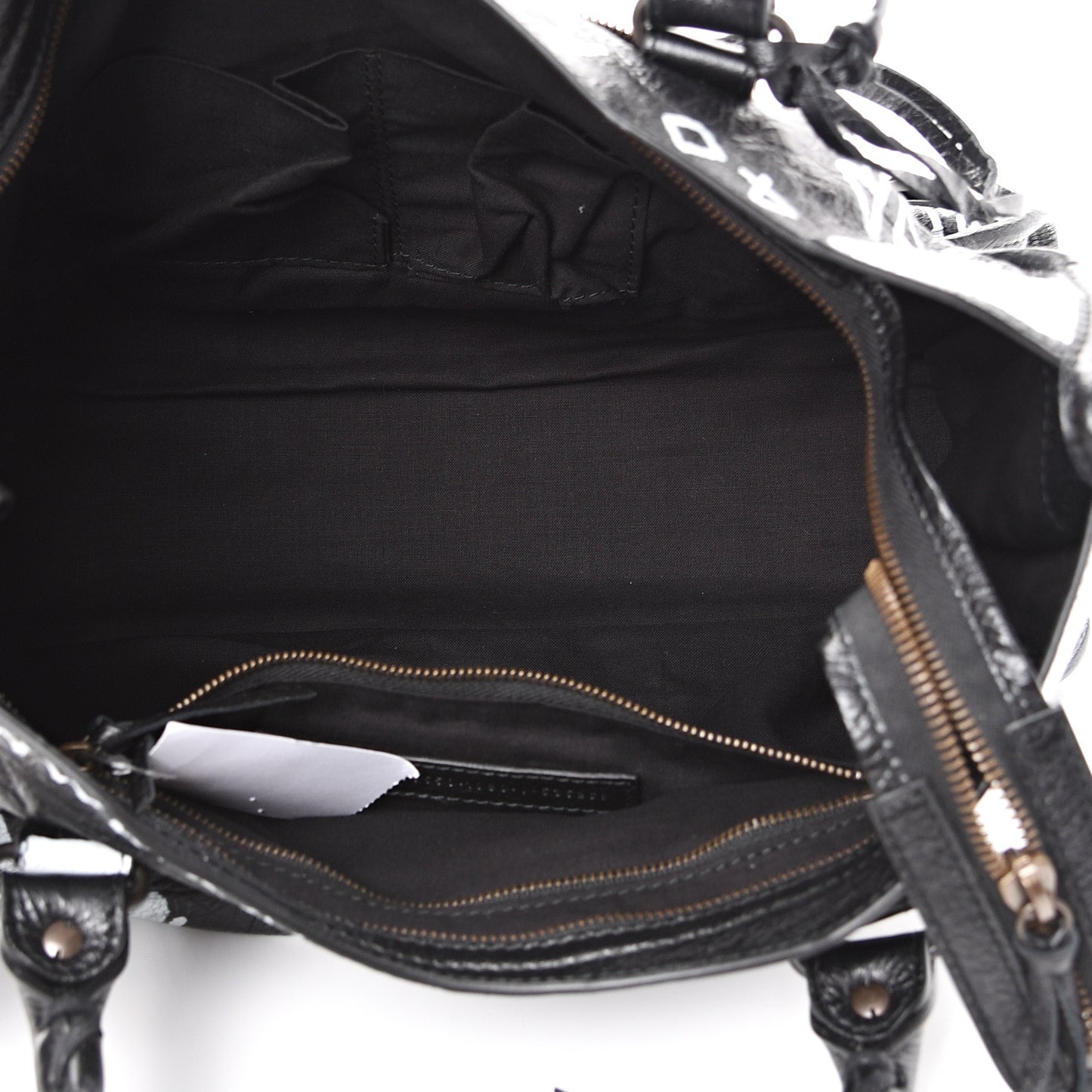 Agneau Arena Graffiti All Over Classic Hardware City Black White