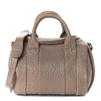 Alexander Wang Pebbled Lambskin Rockie Latte Rose Gold Hardware 1 of 13