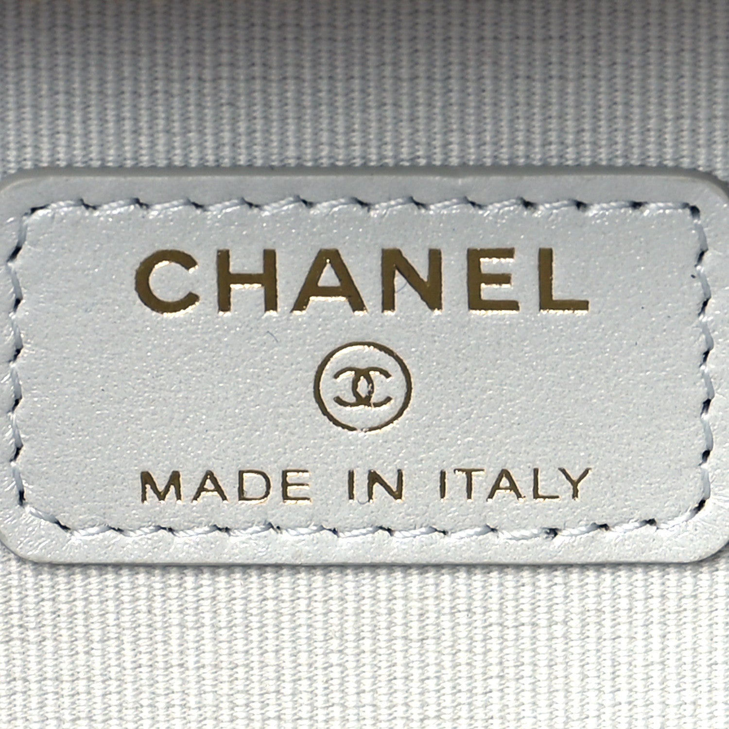 Chanel Metallic Lambskin Quilted Top Handle Vanity Case Silver 6 of 11