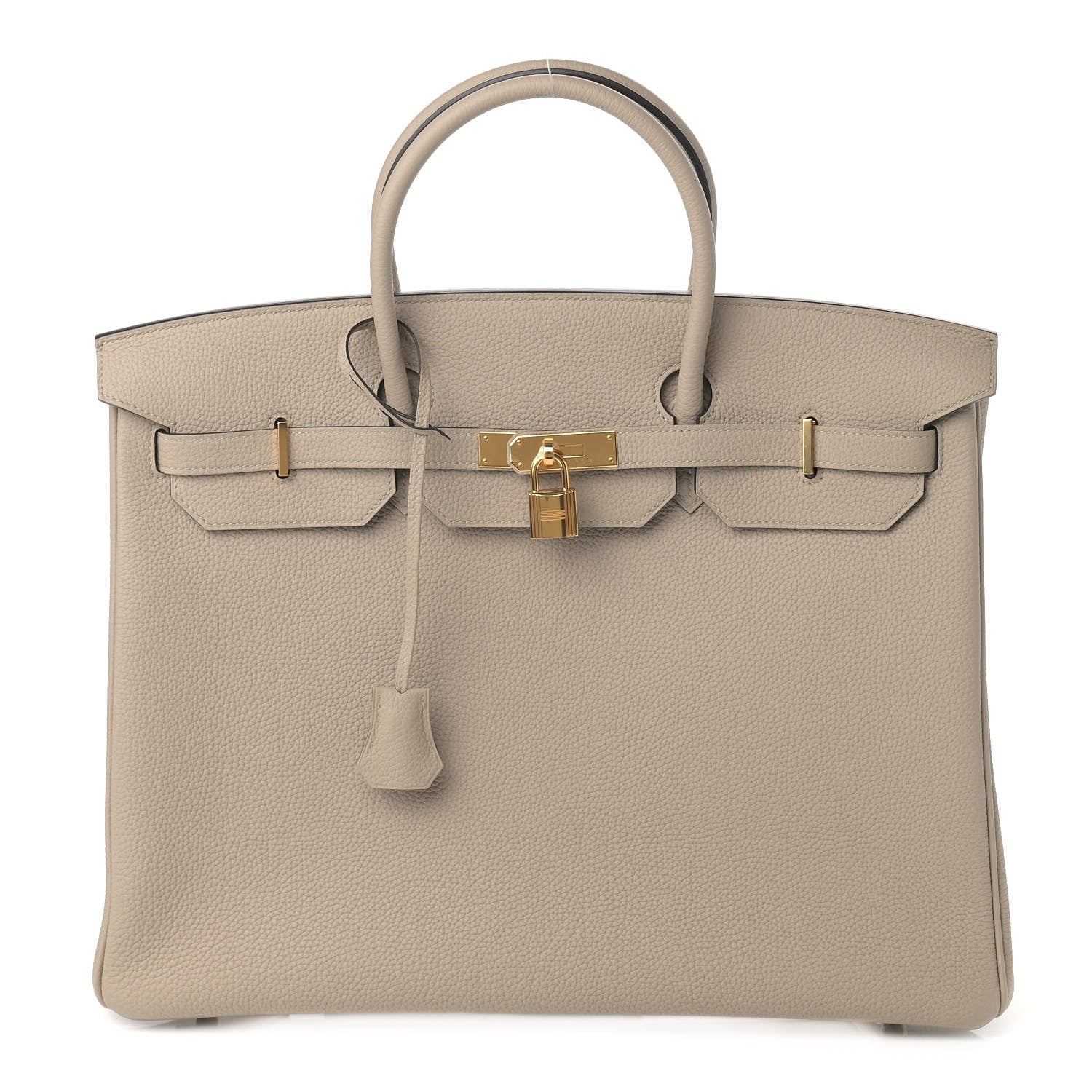 Hermes Togo Birkin 40 Gris Tourterelle 1 of 11