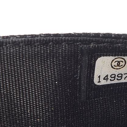 Chanel Caviar Timeless CC Wallet On Chain WOC Black 8 of 9