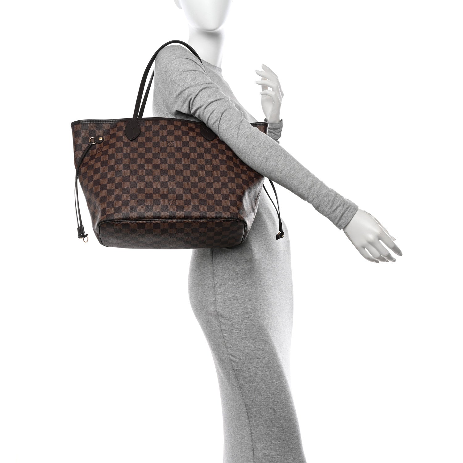 Louis Vuitton Damier Ebene Neo Neverfull MM 2 of 12