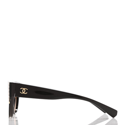 Chanel CC Cat Eye Sunglasses 6054 Brown 3 of 8