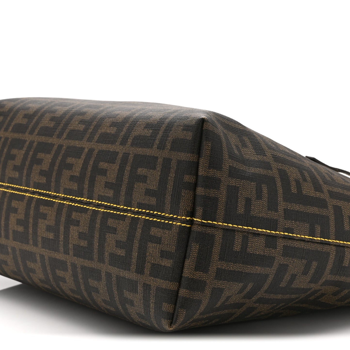 Zucca Spalmati Small Roll Tote Tobacco Yellow