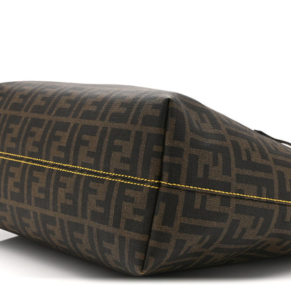 Fendi Zucca Spalmati Small Roll Tote Tobacco Yellow 11 of 11