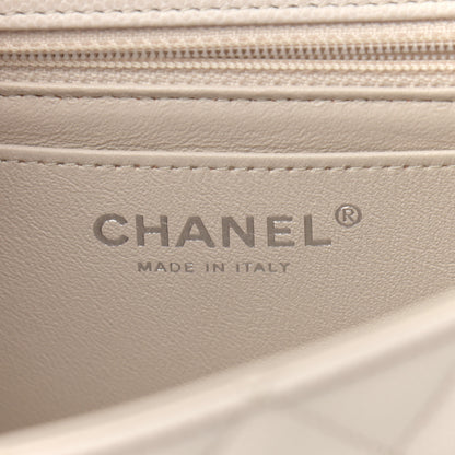 Chanel Caviar Quilted Mini Rectangular Flap Ivory 6 of 11